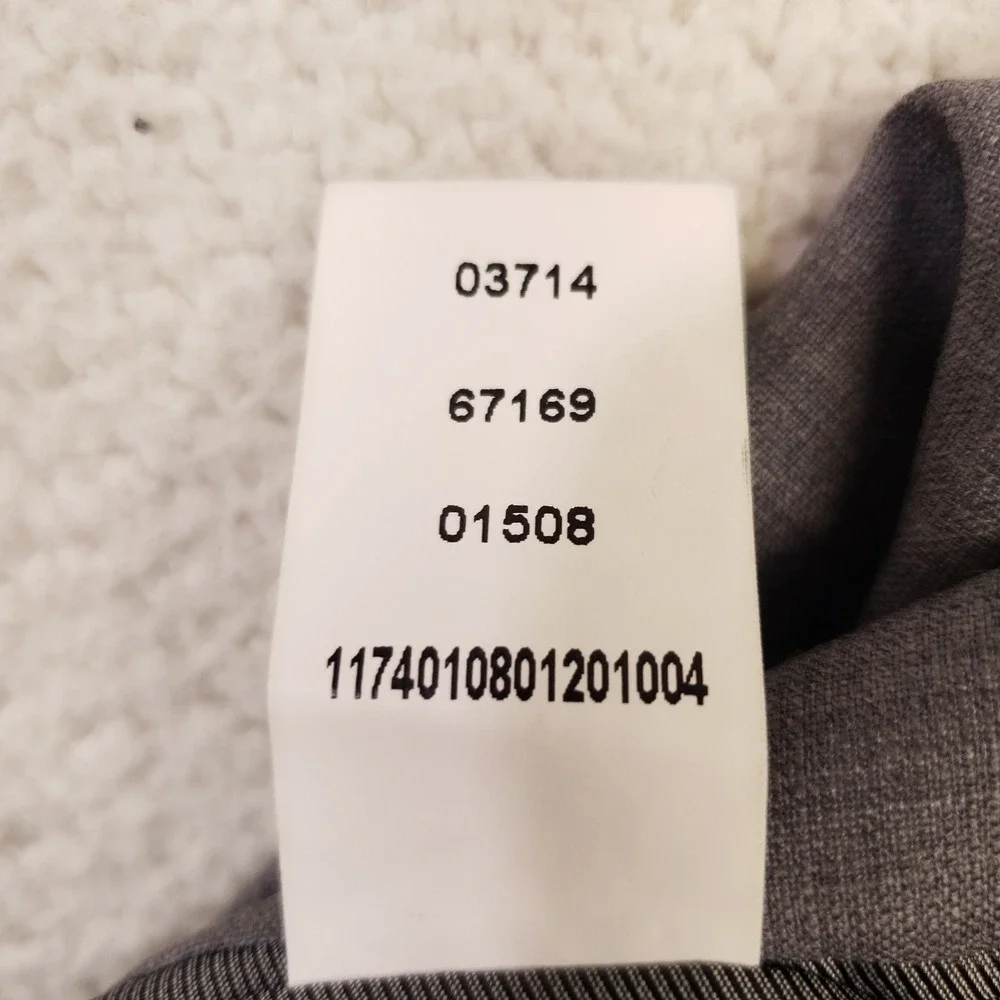 Jos. A. Bank Suit Jacket Mens 36R Gray Slim Fit 100% Wool Blazer 1905 Collection